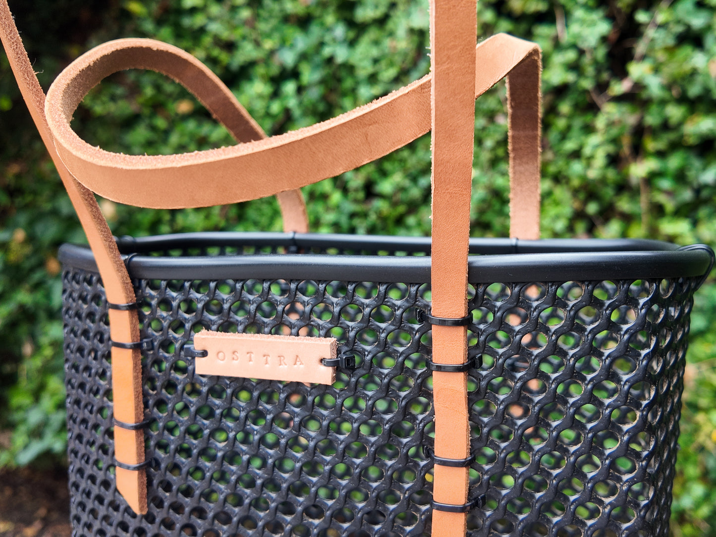 Small Market Tote - Tan Leather