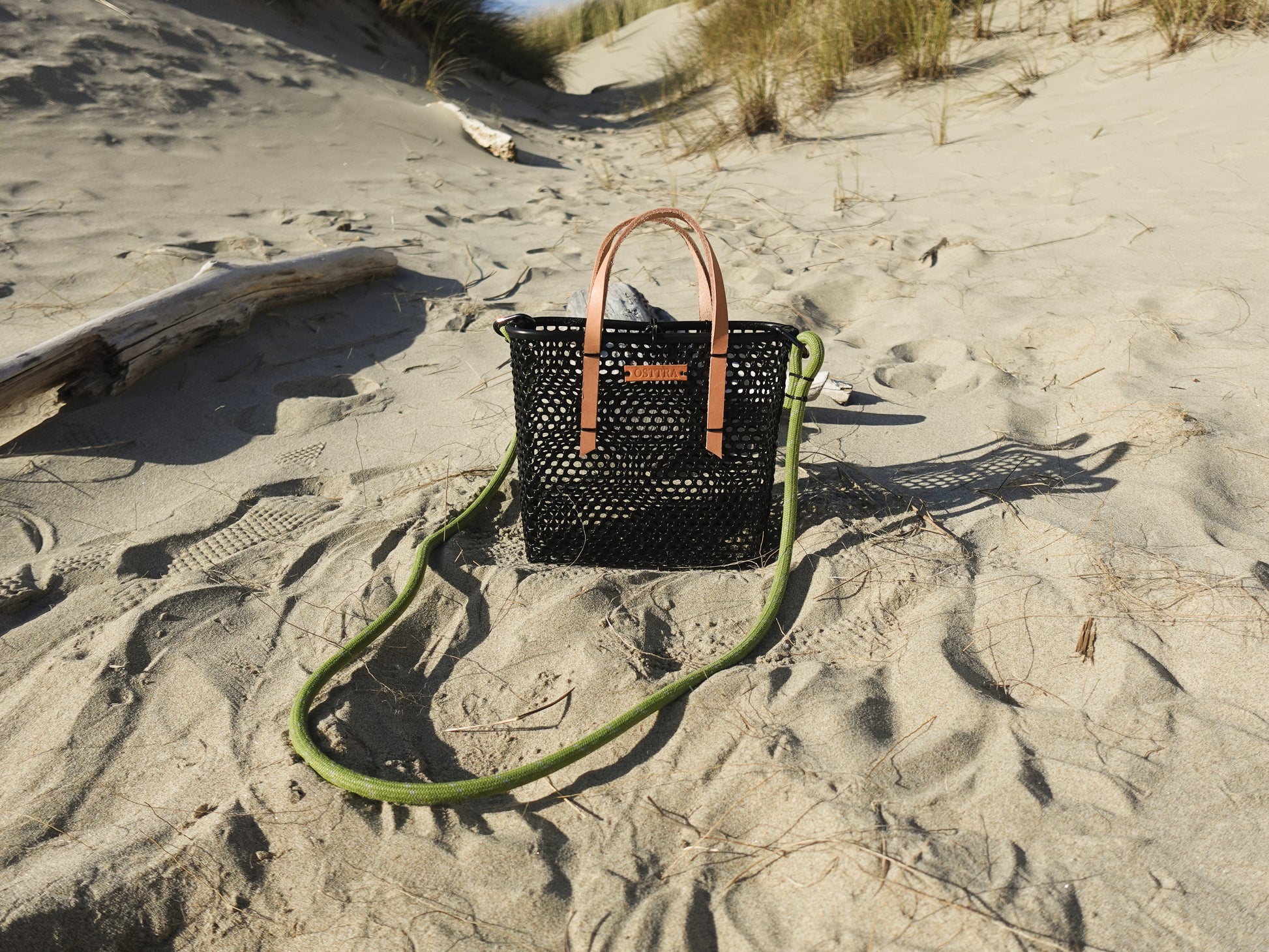 mesh bag green apple