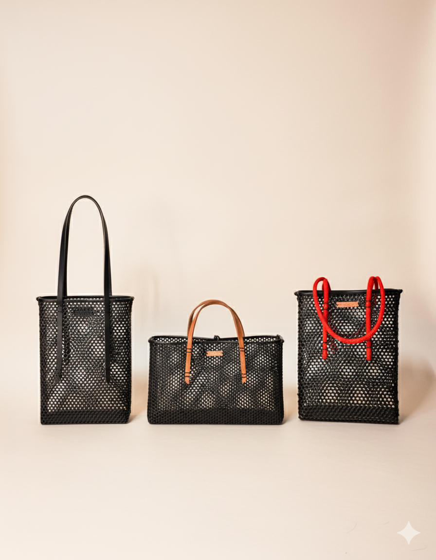 Small Market Tote - Red