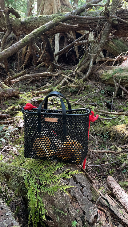 Forager Bag - Black Leather