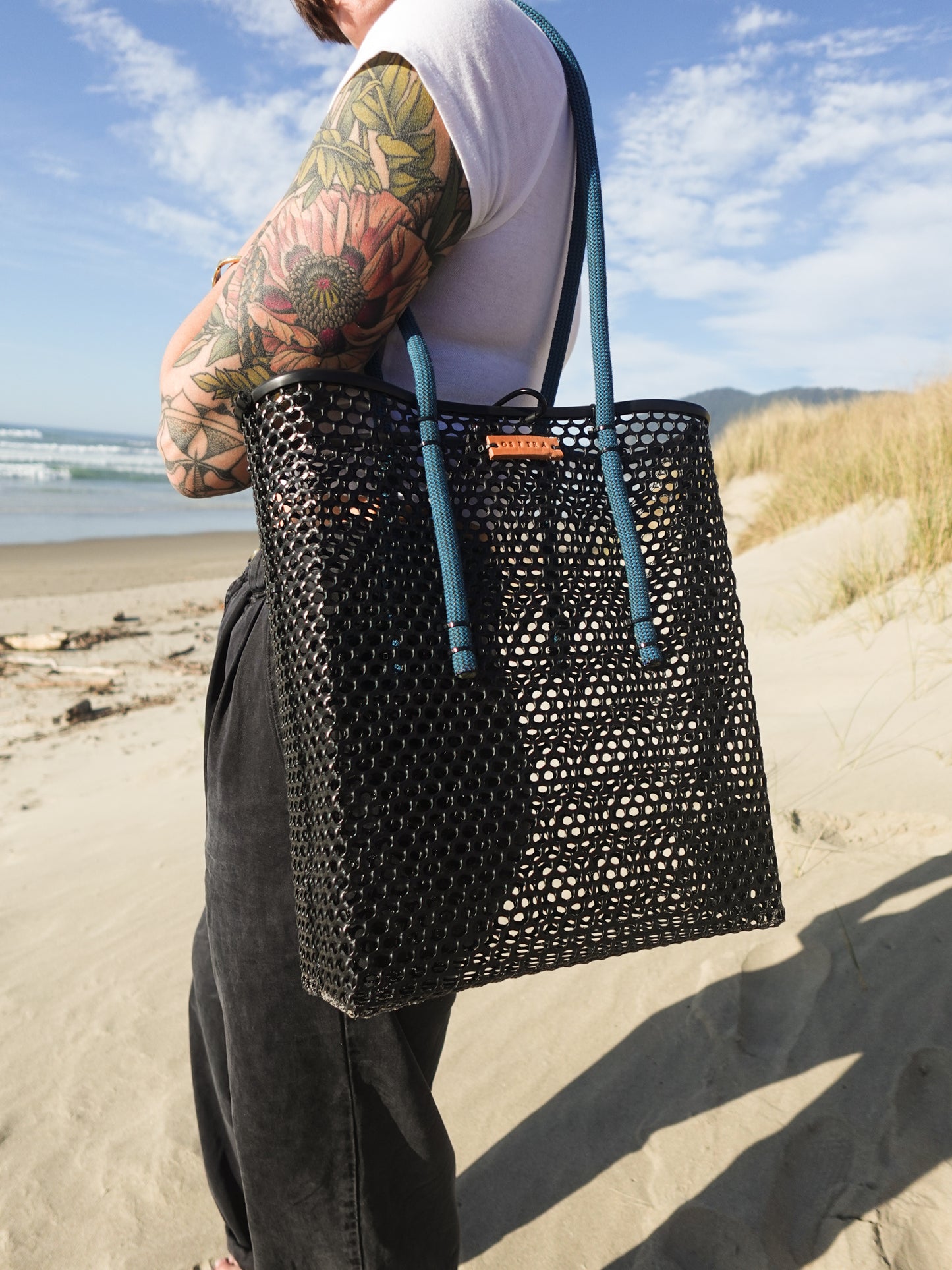 Market Tote - Green Apple