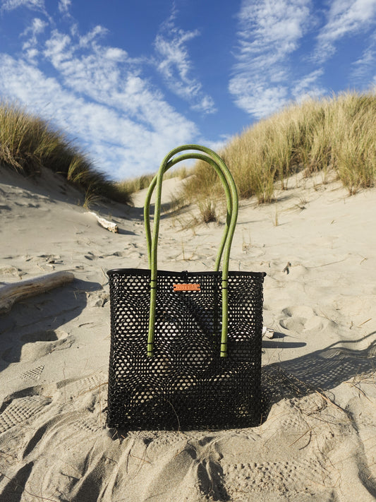 Market Tote - Green Apple