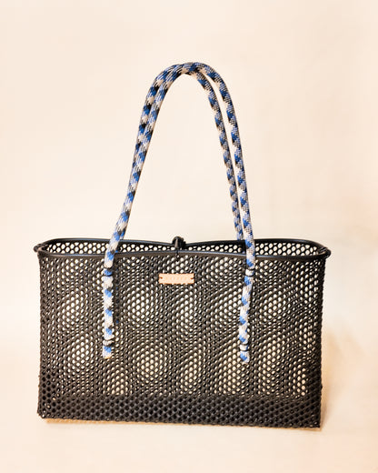 Large Market Tote - Blue Rope