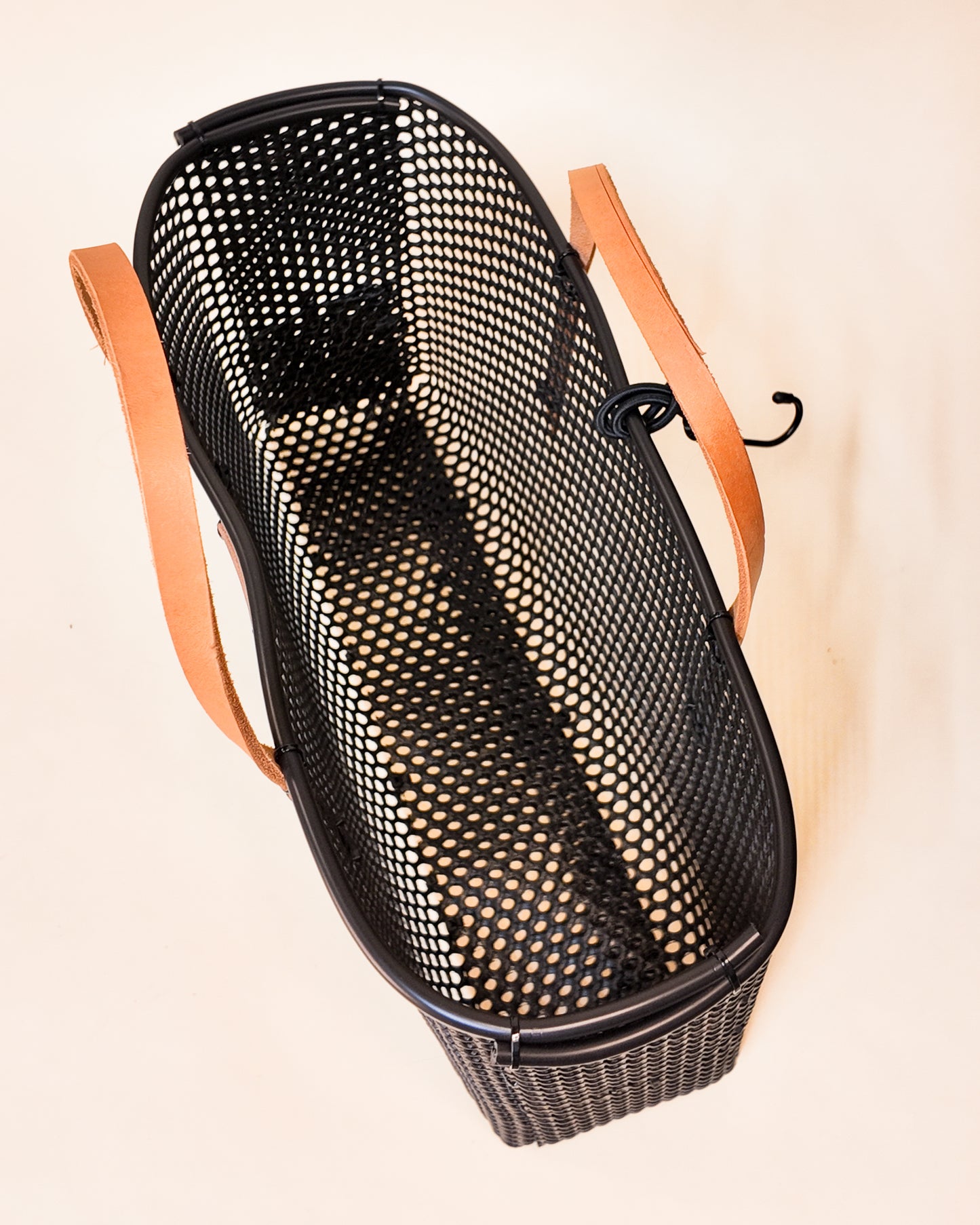 Large Market Tote- Tan Leather